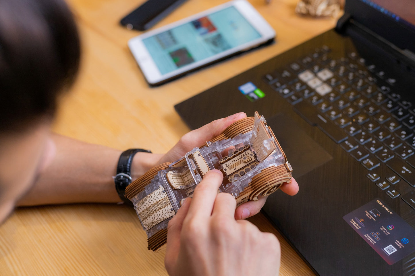 Speedster V2. Sport car 3D puzzle