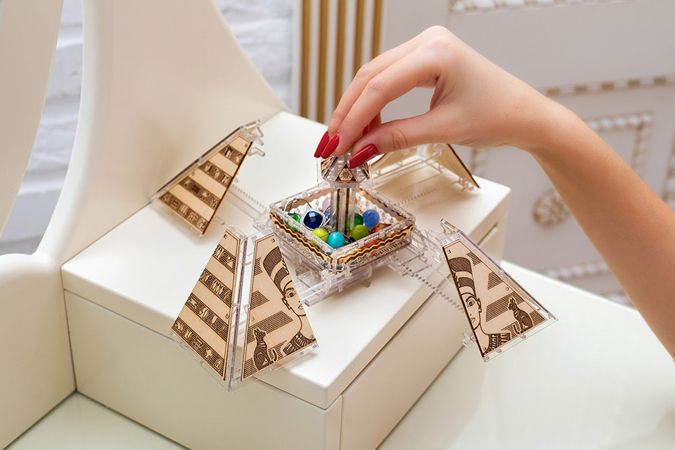 Treasure Box. Secrets of Egypt 3D Puzzle