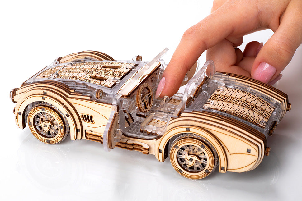 Speedster V2. Sport car 3D puzzle. - Vіter Models